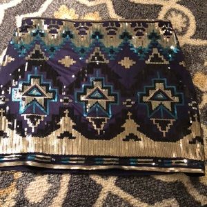 Sequin skirt!